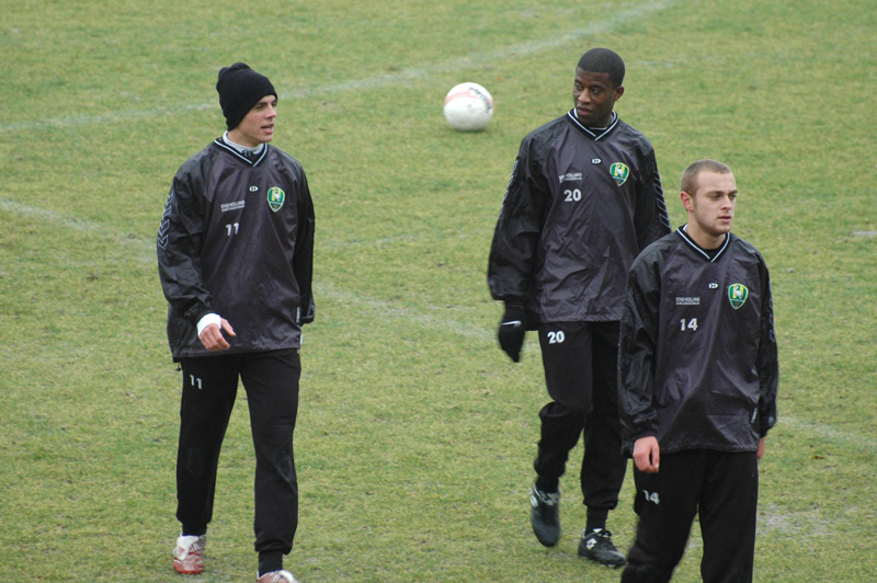 Training foto's ADO Zuiderpark 30-11-2007